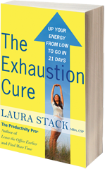The Exhaustion Cure from Productivity and Time Management Expert Laura Stack